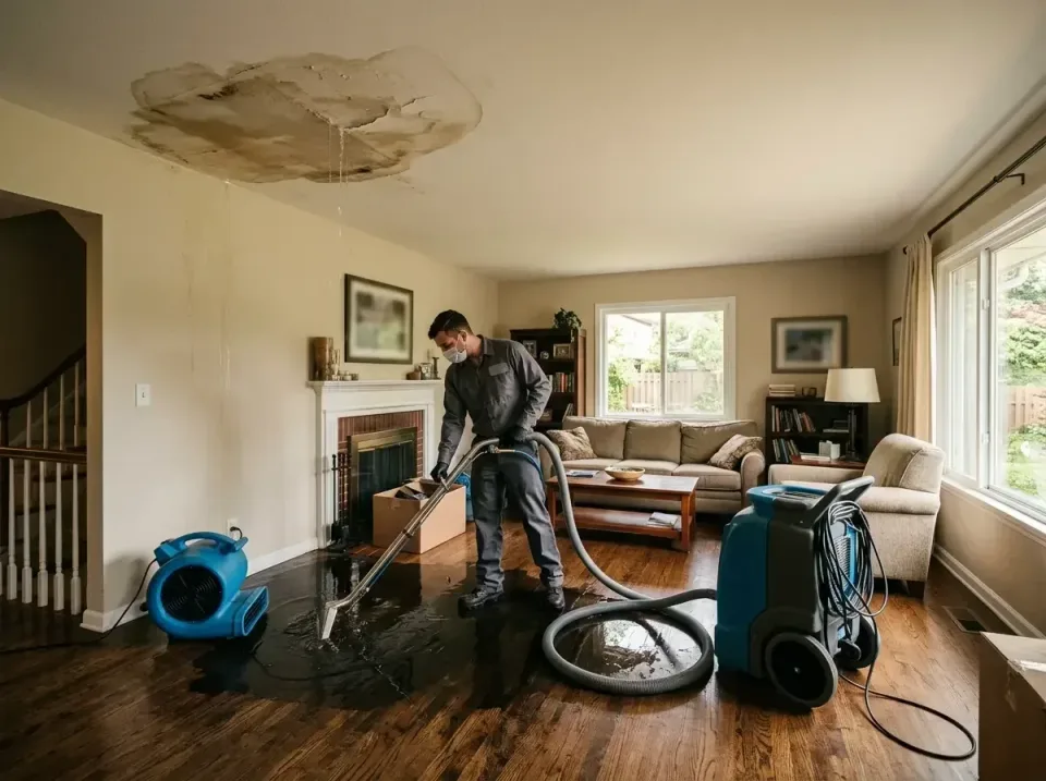 attic-pipe-burst-ceiling-drip-008 — frequently asked questions, Water Damage Restoration & Carpet Care in Jerome, ID